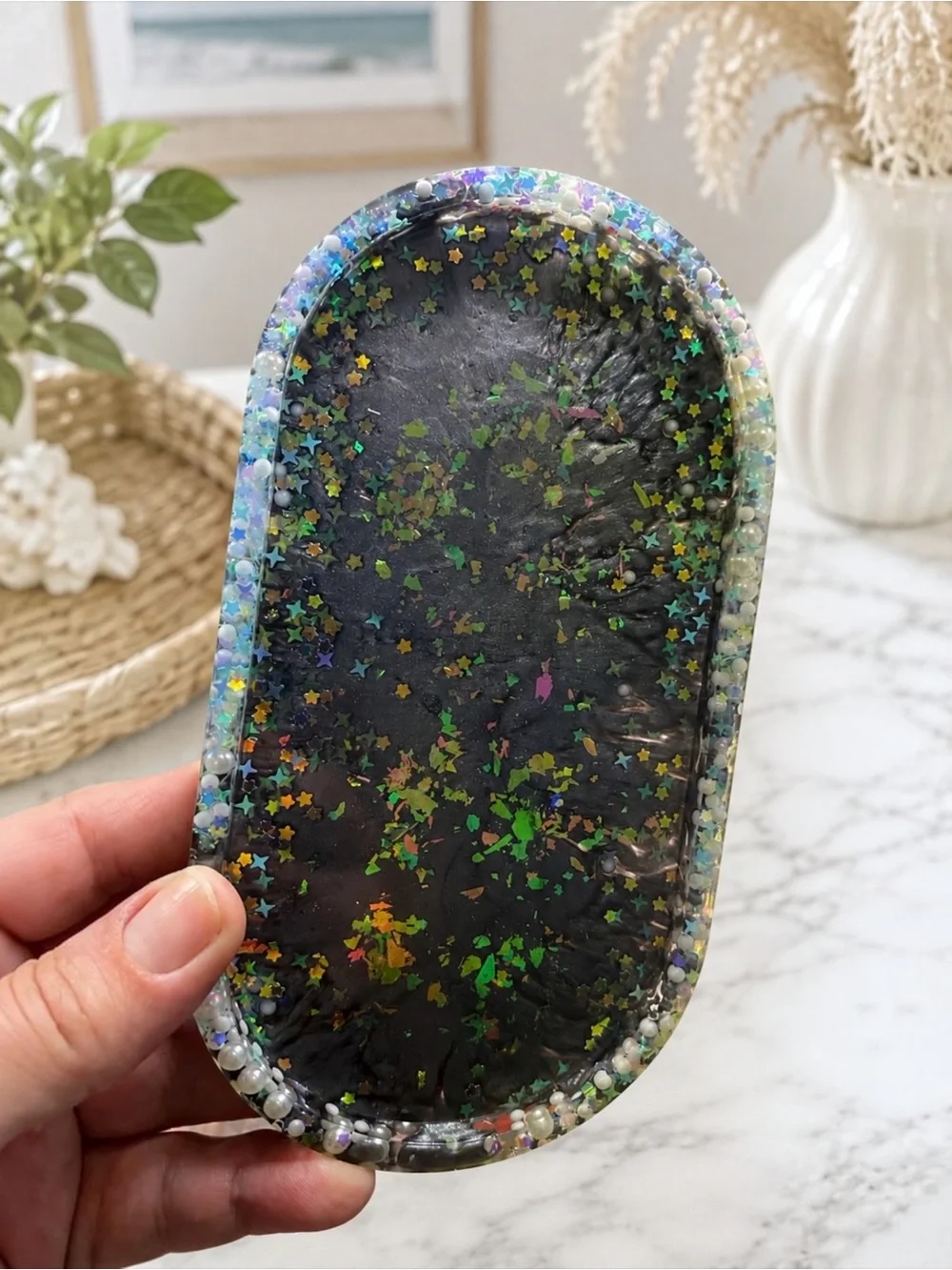 Handmade elegant black